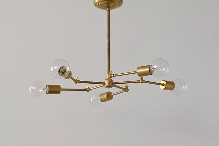 ACME Furniture SOLID BRASS LAMP 5灯 ACME FURNITURE アクメファニチャー SOLID BRASS LAMP MID LONG