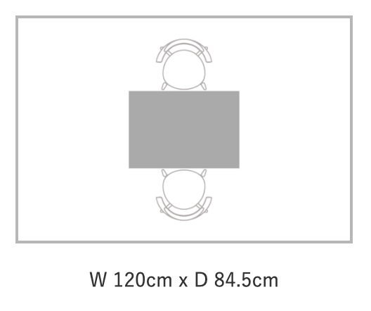 WILDWOOD DINING TABLE W1200