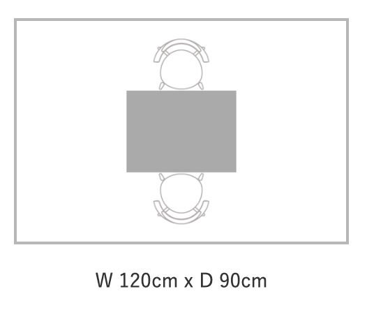 WILDWOOD DINING TABLE W1200