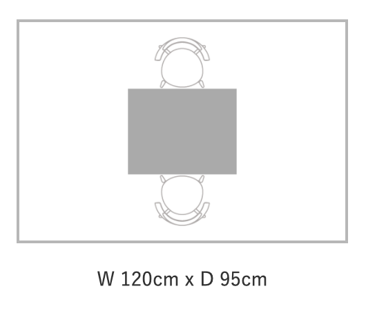 WILDWOOD DINING TABLE W1200