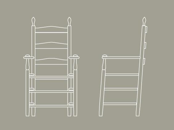 SHAKER ARM CHAIR