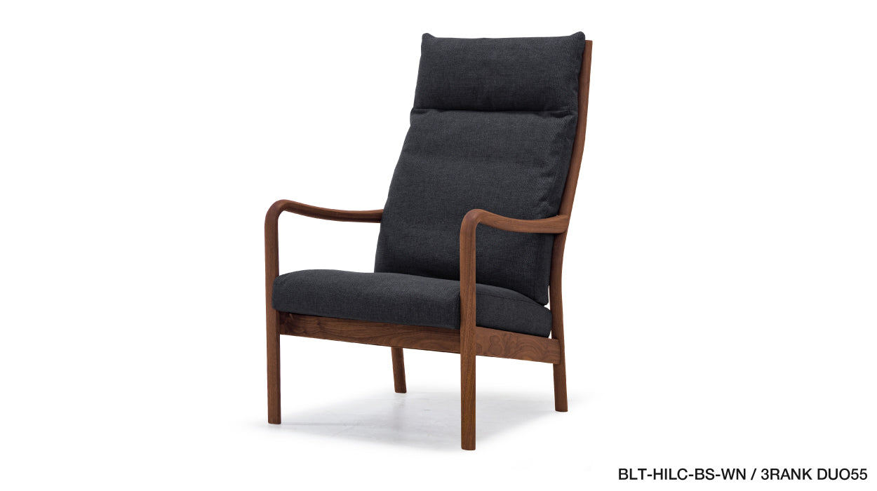 BLUEPRINT HIGH BACK LOUNGE CHAIR