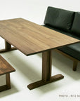 RITZ LOW DINING TABLE W1400