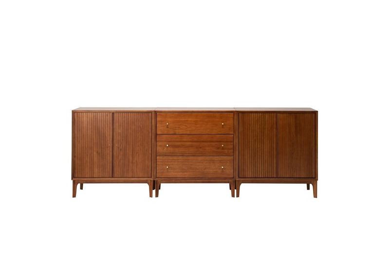 BROOKS SMALL CHEST, SERVER AND STACKING SHELF