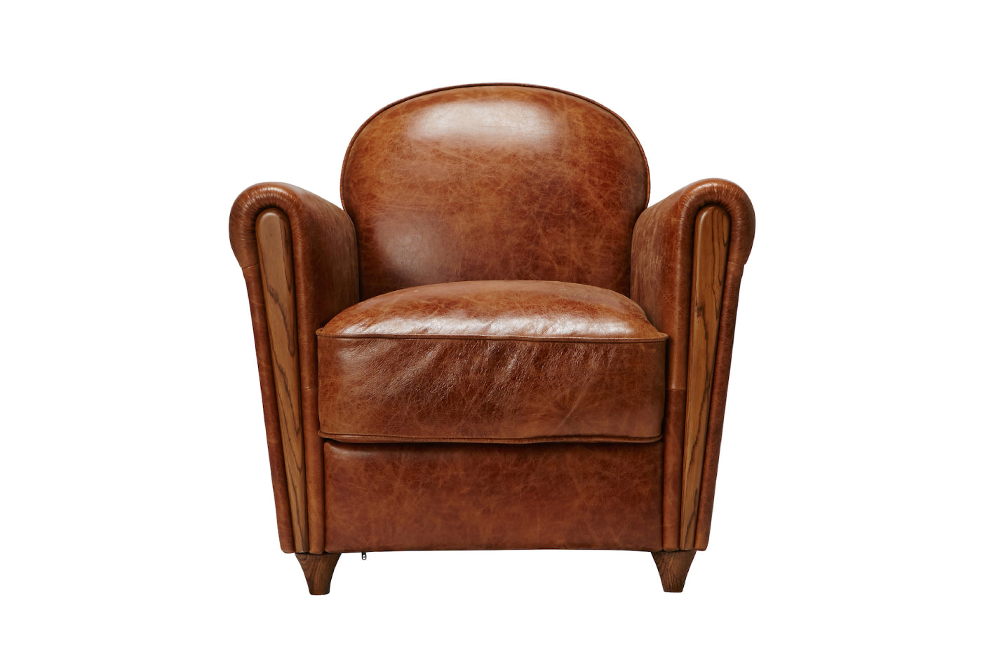 OAKS CLUB CHAIR (CRACK / SMOOTH)