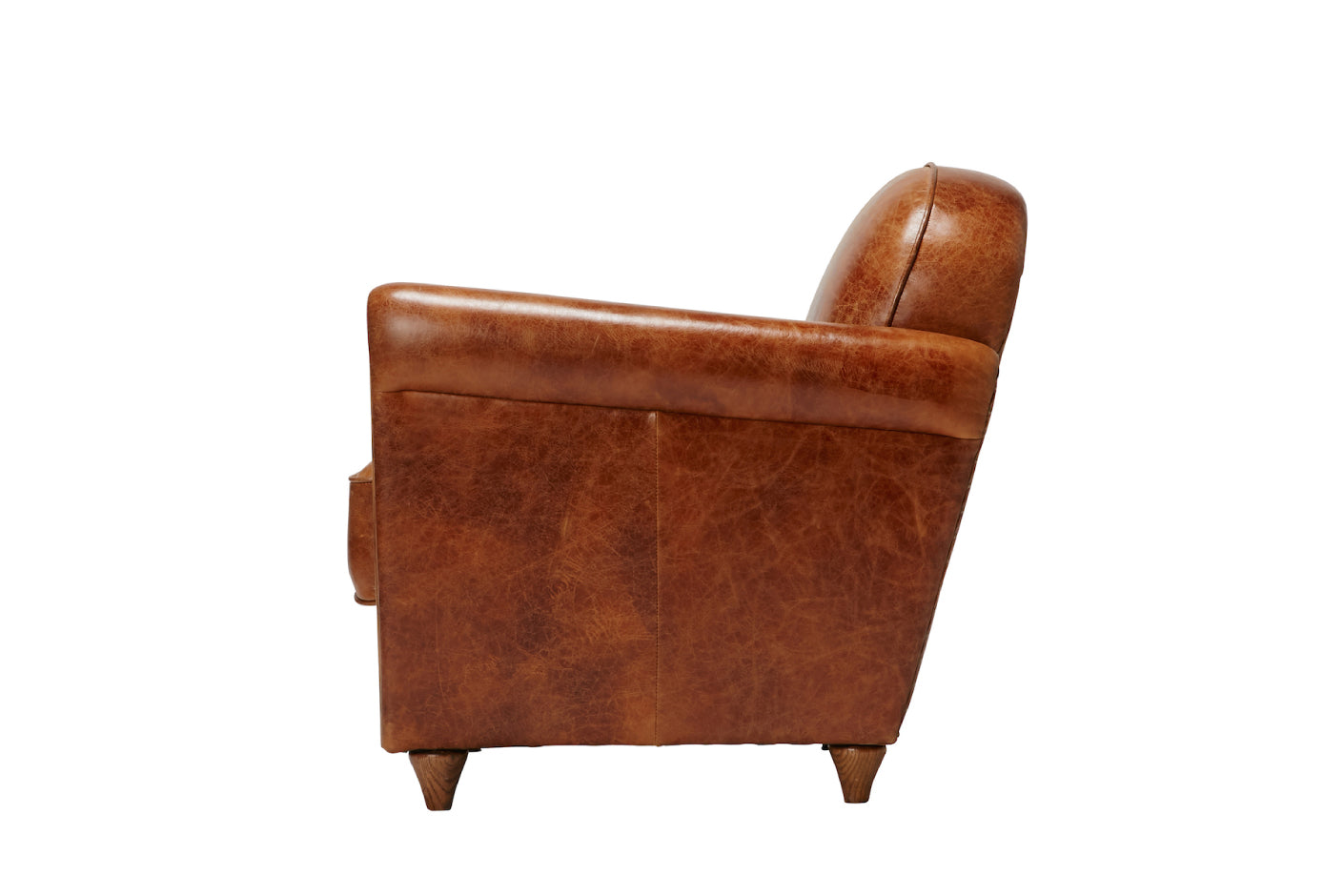 OAKS CLUB CHAIR (CRACK / SMOOTH)