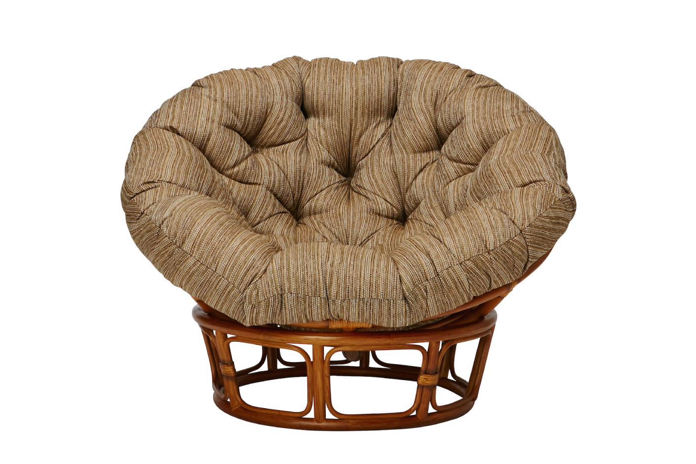 WICKER EASY CHAIR / STOOL